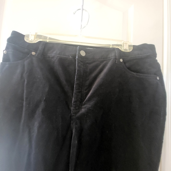 Charter Club Black Straight Leg Pants - Picture 4 of 6